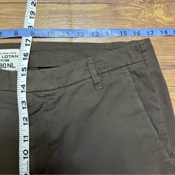 NWT Nili Lotan Paris Pant Chocolate Brown Women Size 10 - Picture 6 of 10